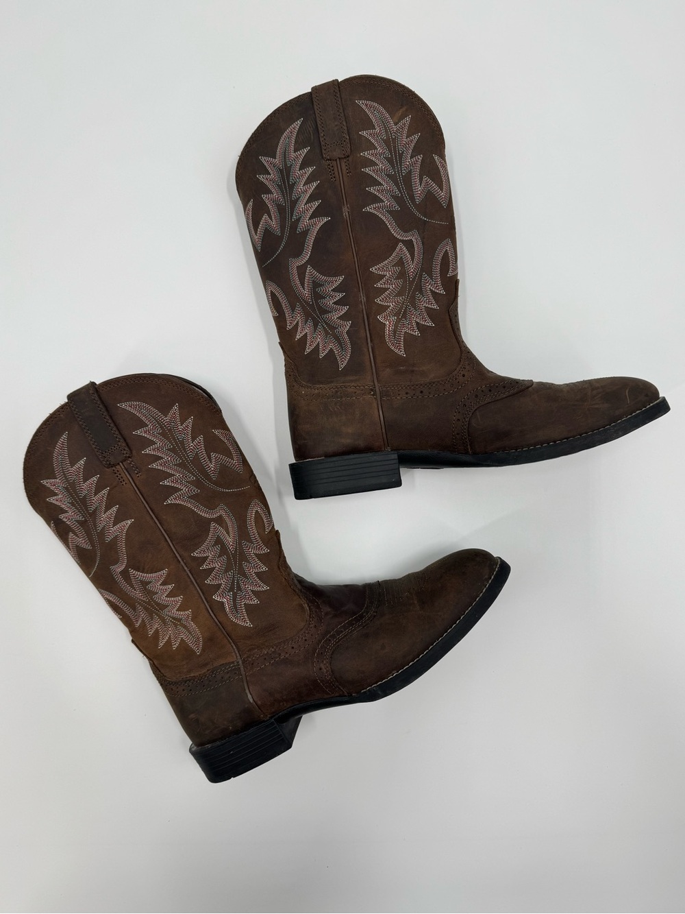Ariat Heritage Stockman Western Leather Boots Women's Size 10B